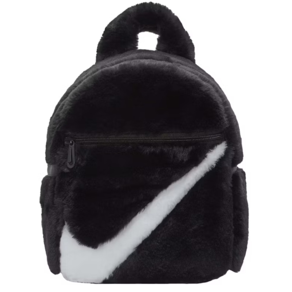 Nike Faux Fur Mini Backpack - Picture 2 of 3